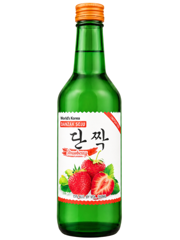 Rượu Soulmate Soju Dâu – Hàn Quốc