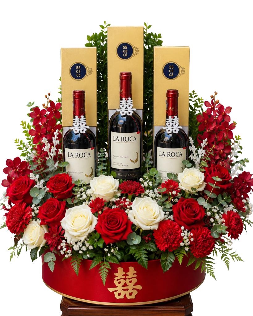 Rượu vang làm tráp cưới tại Đà Nẵng – lựa chọn phù hợp cho mỗi mâm tráp