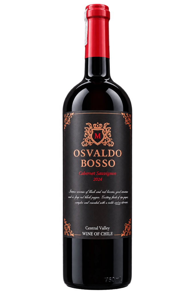Rượu Vang Chile Osvaldo Bosso 750ml