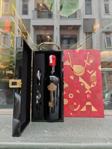 Hộp Quà Tết Vang Chìa Khóa Segreto – Hộp Sơn Mài 1 Chai