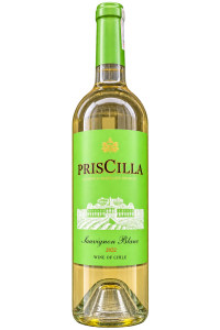Rượu Vang Chile PrisCilla Trắng 750ml