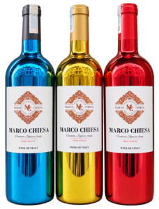 Rượu Vang Ý Ngọt Marco Chiesa 10,5% – Chai Màu Độc Đáo