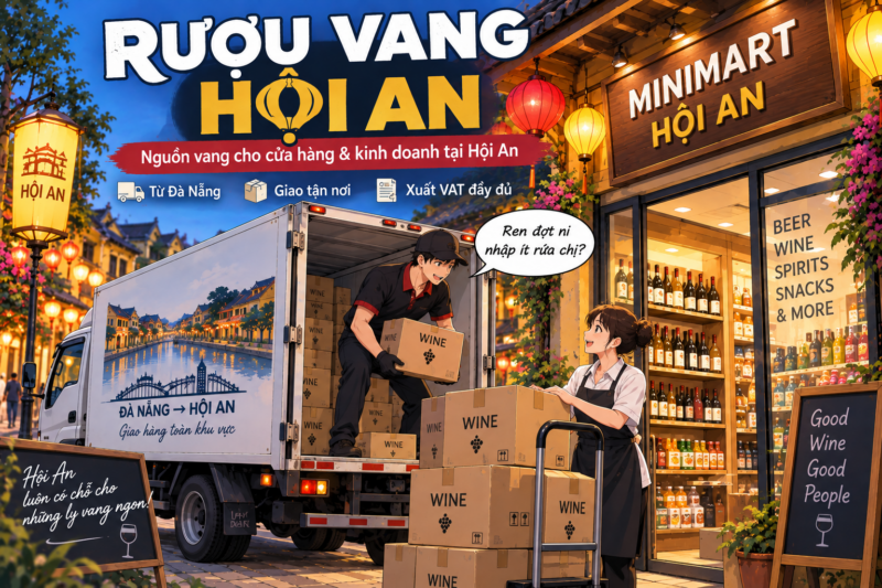 Rượu Vang Hội An – Vang Nhập Khẩu Chính Hãng, Giá Tốt, Giao Tận Nơi