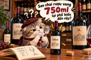 Dung Tích Chai Rượu Vang: Vì Sao Phổ Biến Nhất Là 750ml?
